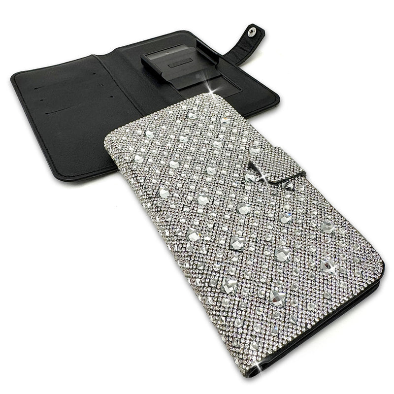 Jacqueline Kent Cellphone Wallet - White Diamond JKCW101.SI