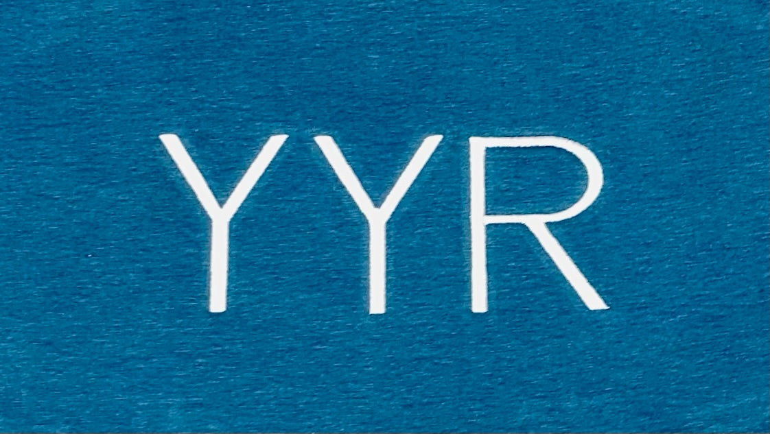 YYR Atlantic Blue center logo