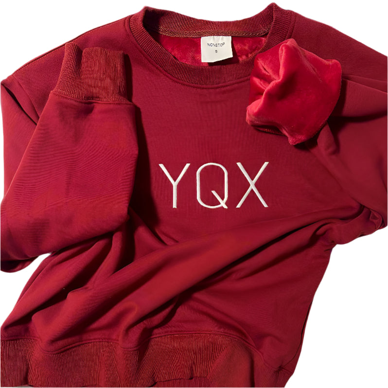 YQX Harvard Red center logo