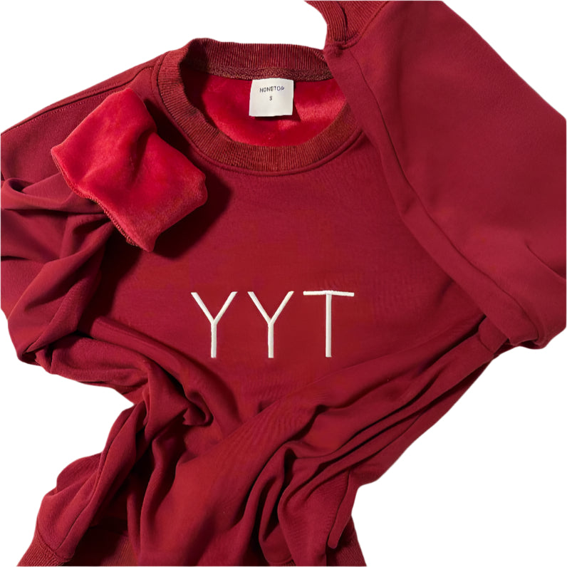 YYT Harvard Red center logo