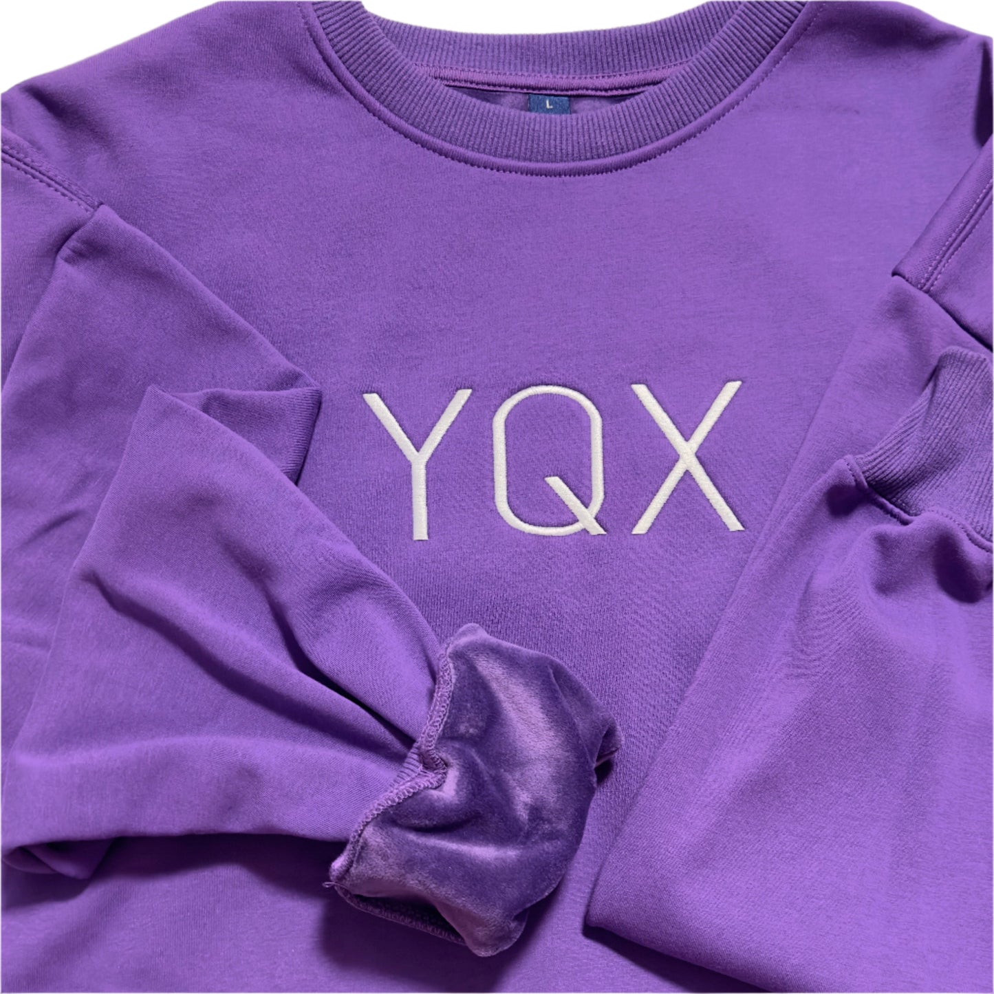 YQX Thistle Purple center logo