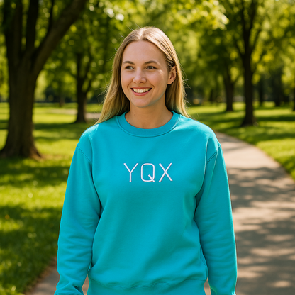 YQX Aquamarine center logo