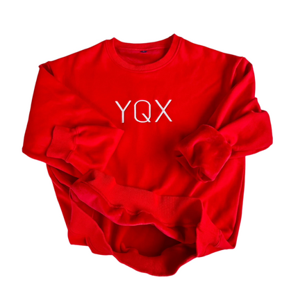 YQX Fire Red center logo