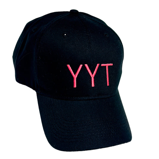 YYT Ball Cap Pink Logo