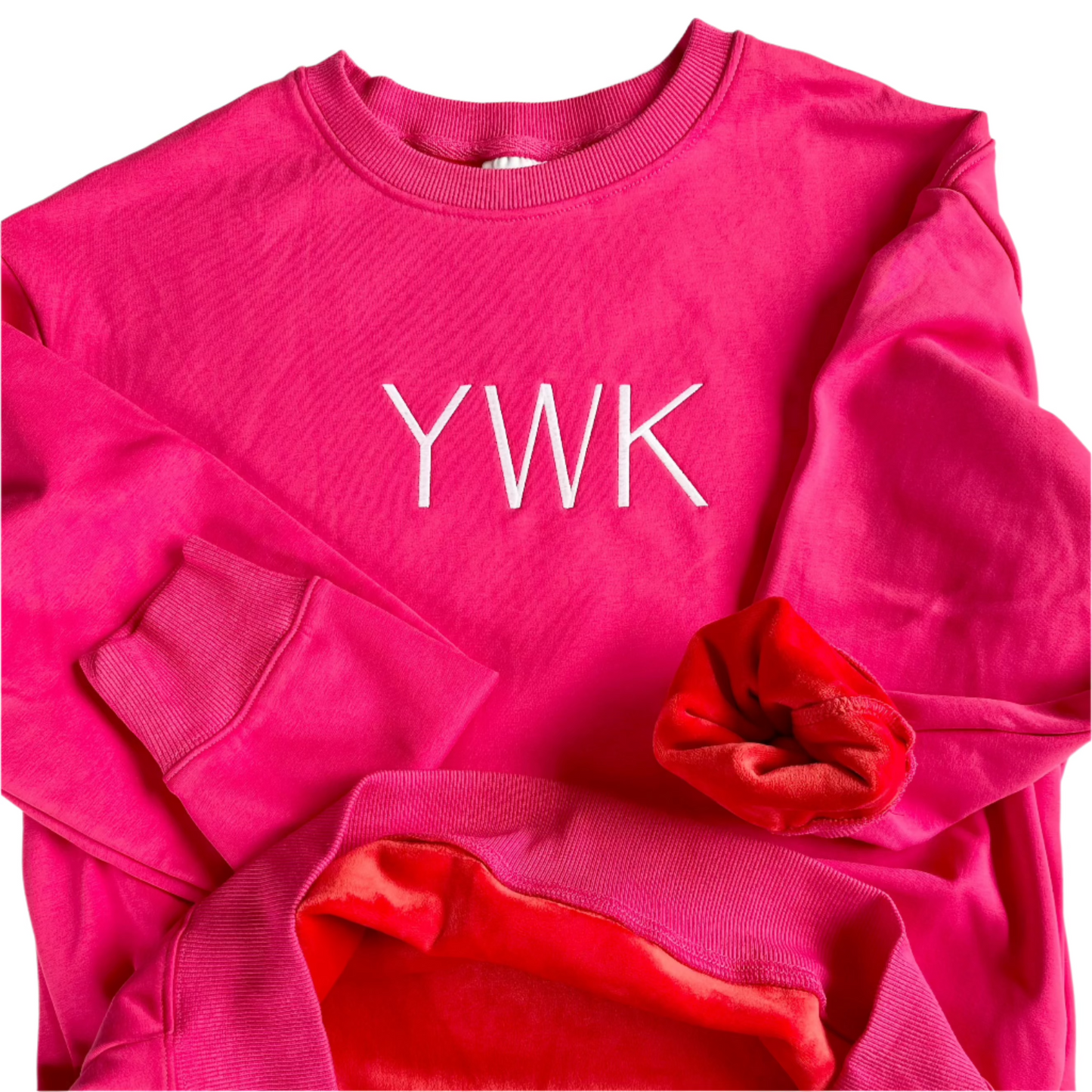 YWK Barbie Pink center logo