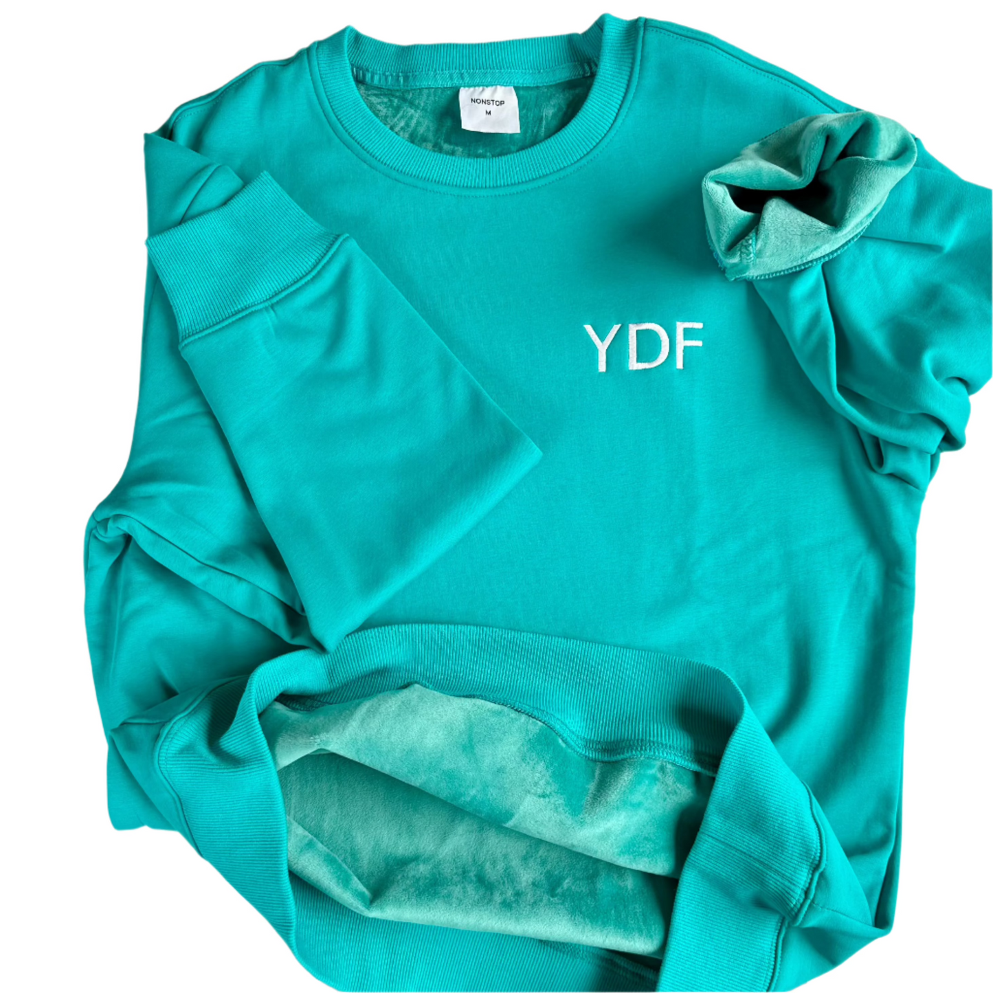 YDF Aquamarine left logo