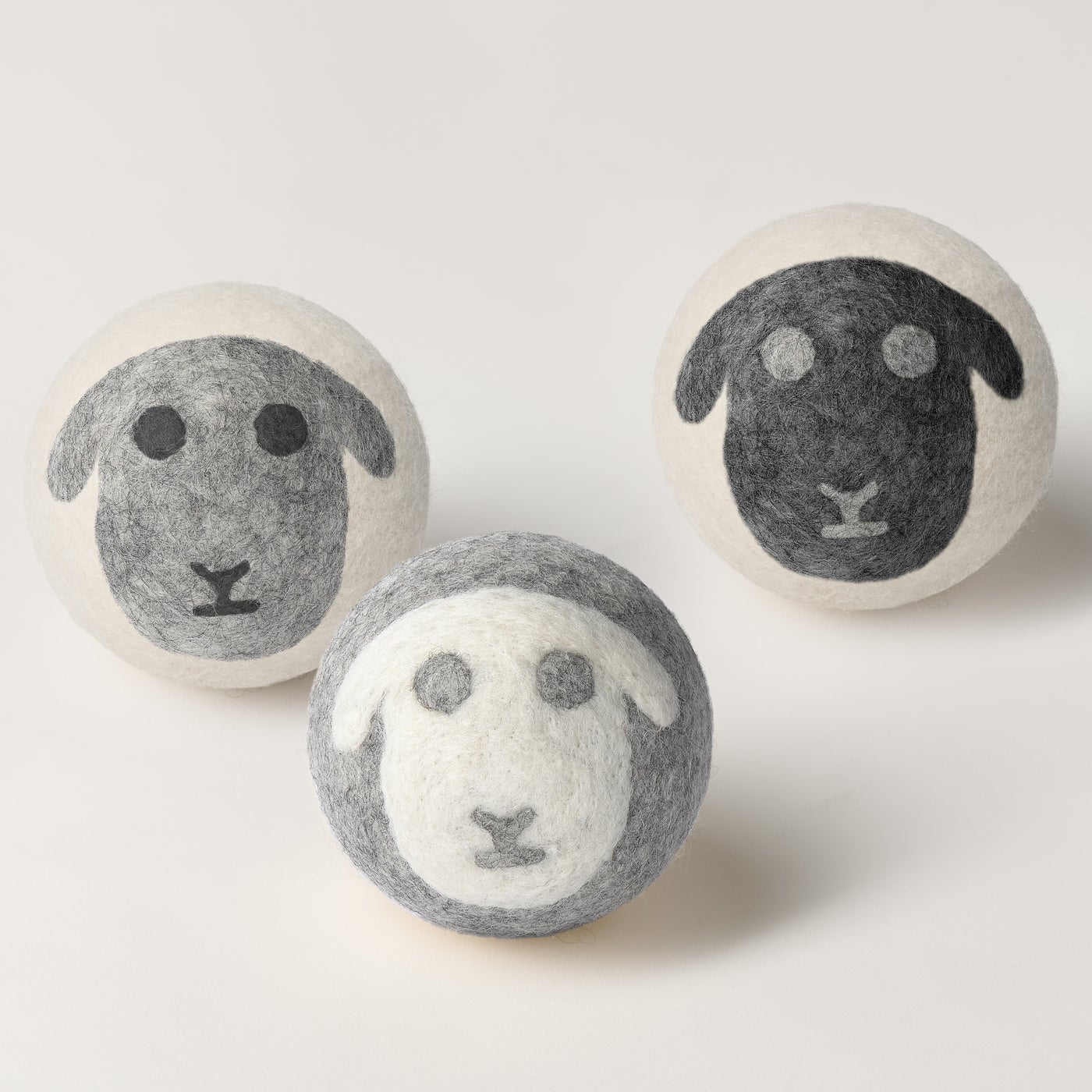 MODWOOL Felt Sheep Design Dryer Balls