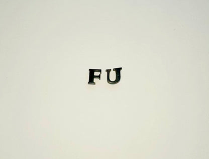 F U Earrings