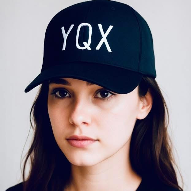 YQX Ball Cap White Logo