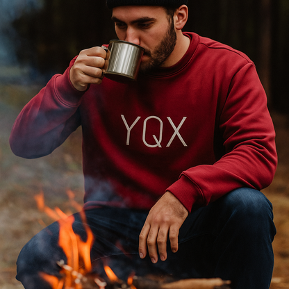 YQX Harvard Red center logo