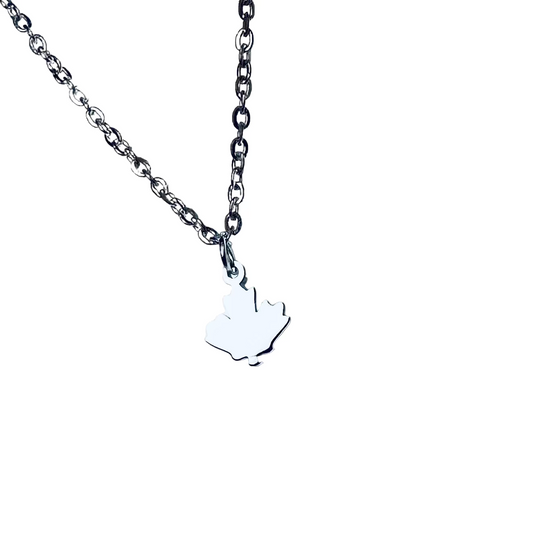Silver Maple Leaf Necklace