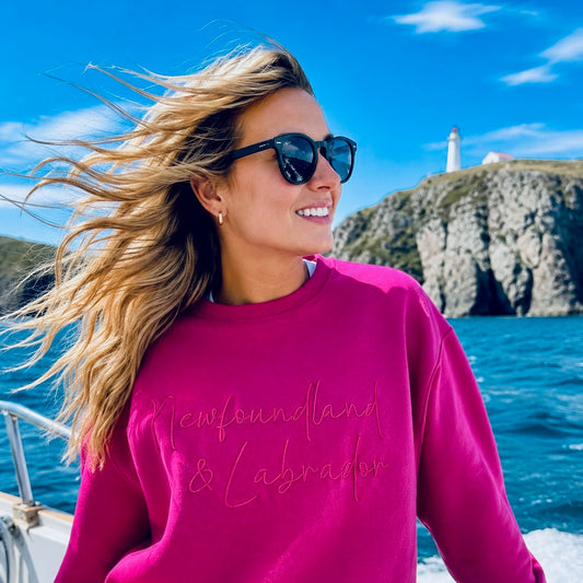 Newfoundland & Labrador Sweatshirt Cranberry