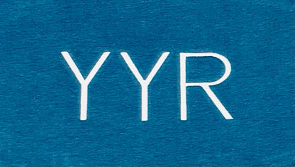 YYR Atlantic Blue center logo