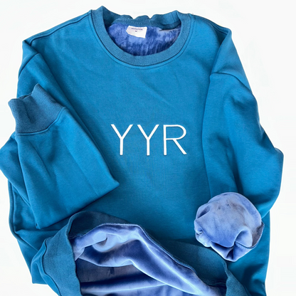 YYR Atlantic Blue center logo