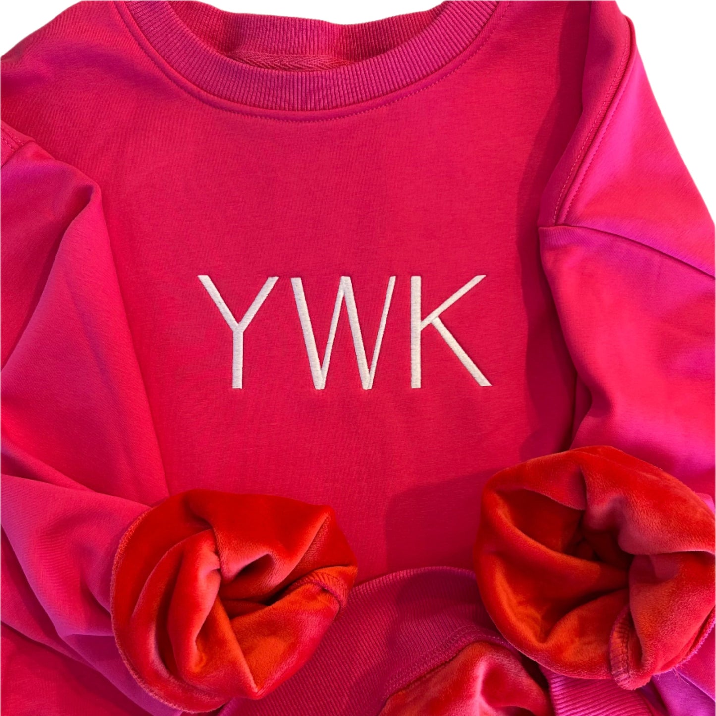 YWK Barbie Pink center logo