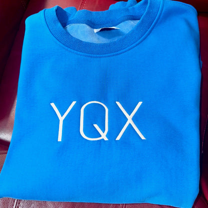 YQX Paradise Blue center logo