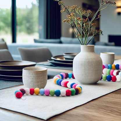 MODWOOL™ Felt Ball 75L" Garland Multicolor