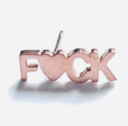 FUCK Earrings