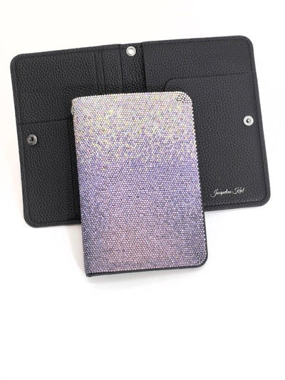 Jacqueline Kent Purple Ombre Passport Holder Ultra Violet