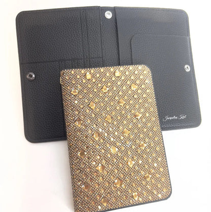 Jacqueline Kent Wings Of Grace Passport Holder Gold