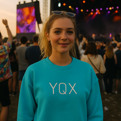 YQX Aquamarine center logo