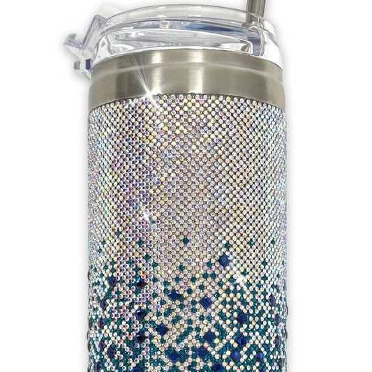 Jacqueline Kent Tumbler Crystal Teal Ombre JKT117.TL