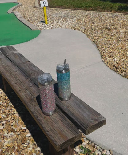 Jacqueline Kent Royal Ice Tumbler in Flamingo Pink Diamond JKT101.PK